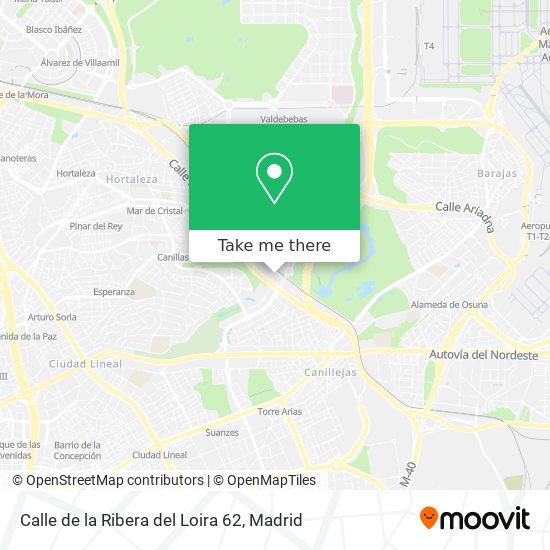 Calle de la Ribera del Loira 62 map
