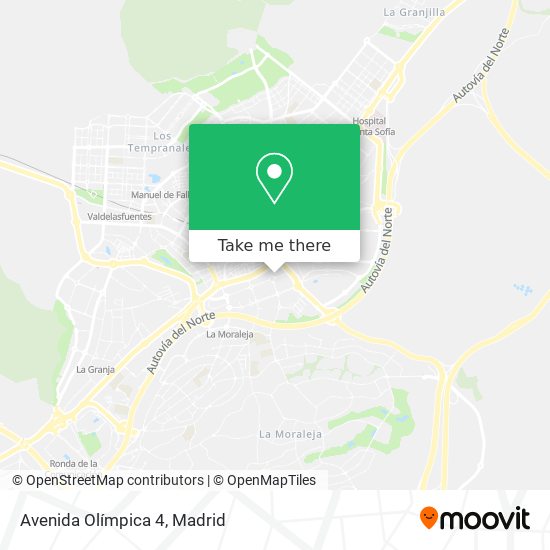 Avenida Olímpica 4 map