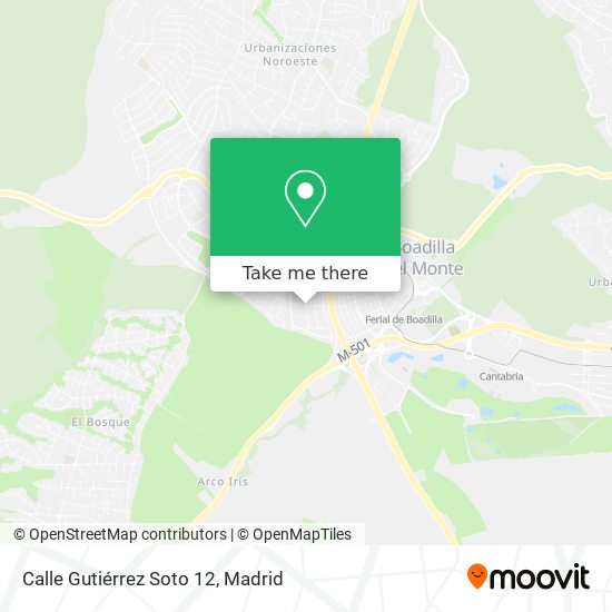 Calle Gutiérrez Soto 12 map