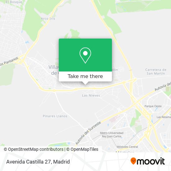 Avenida Castilla 27 map