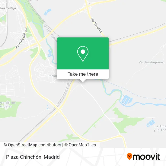 Plaza Chinchón map