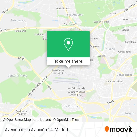 Avenida de la Aviación 14 map