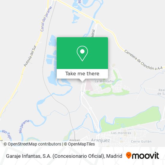 Garaje Infantas, S.A. (Concesionario Oficial) map