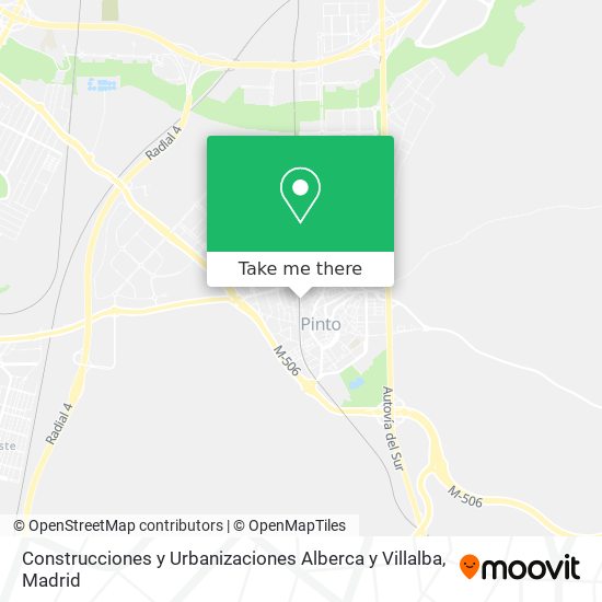 Construcciones y Urbanizaciones Alberca y Villalba map