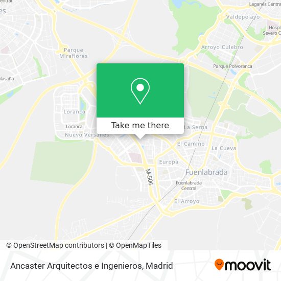 Ancaster Arquitectos e Ingenieros map