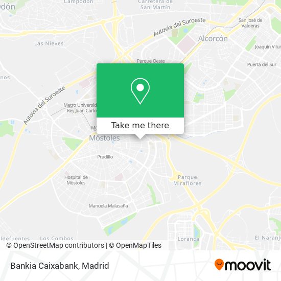 Bankia Caixabank map