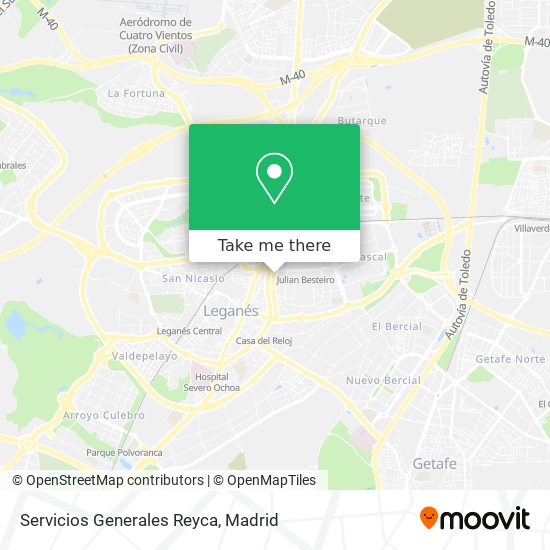 Servicios Generales Reyca map