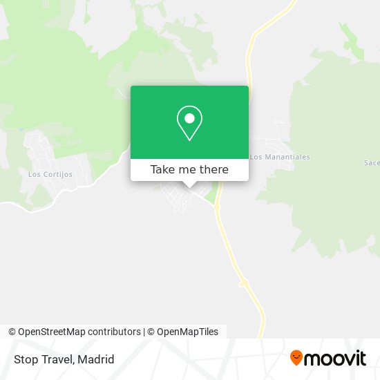 Stop Travel map