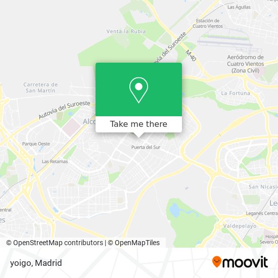 yoigo map