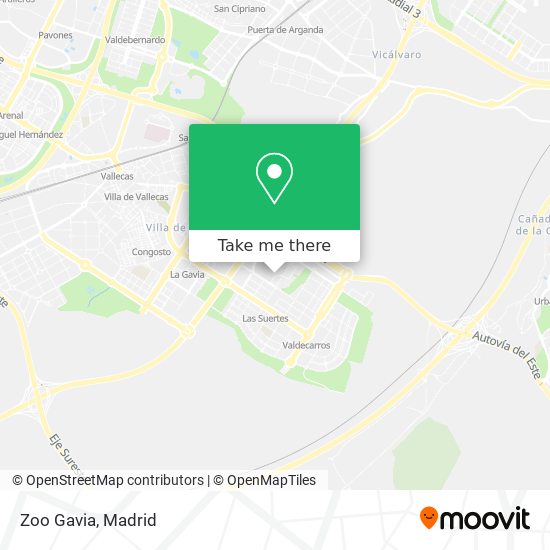 Zoo Gavia map