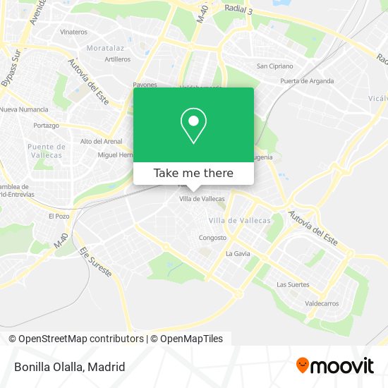 mapa Bonilla Olalla