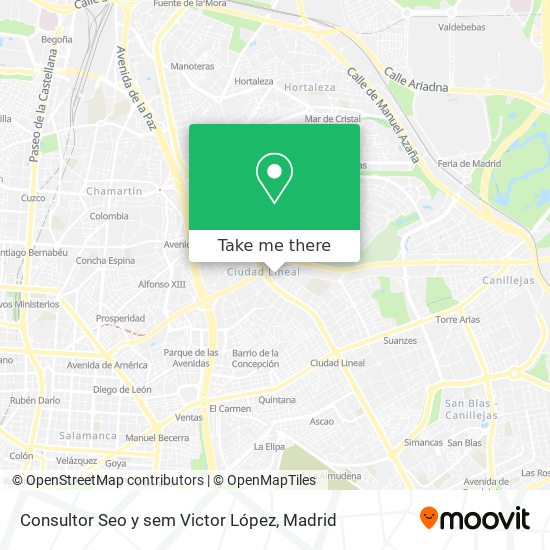 Consultor Seo y sem Victor López map