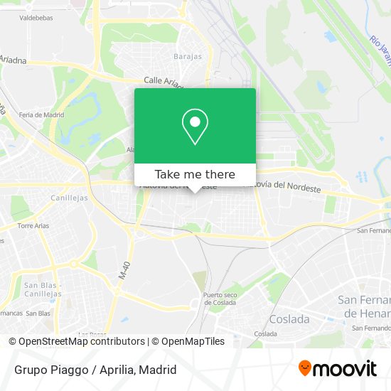 Grupo Piaggo / Aprilia map