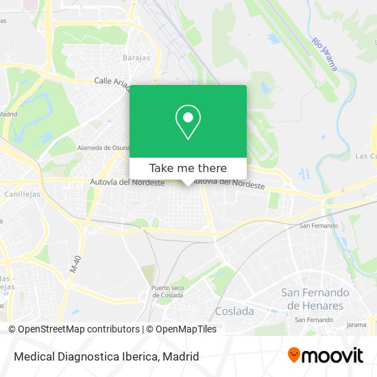 Medical Diagnostica Iberica map