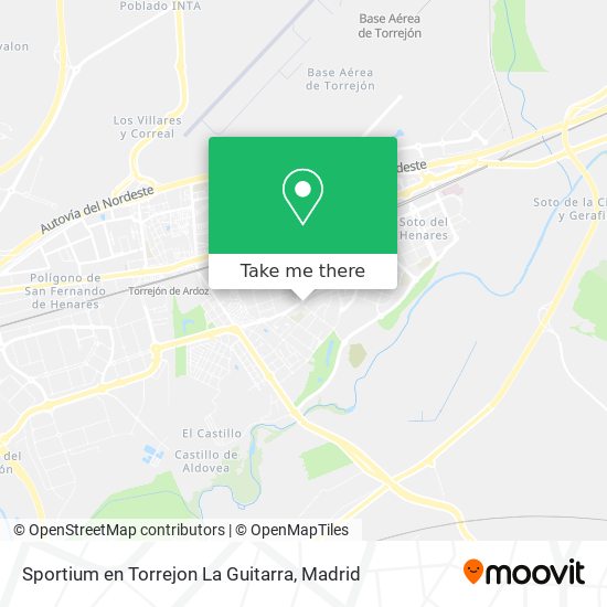 mapa Sportium en Torrejon La Guitarra