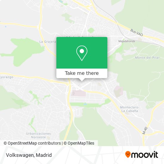 Volkswagen map