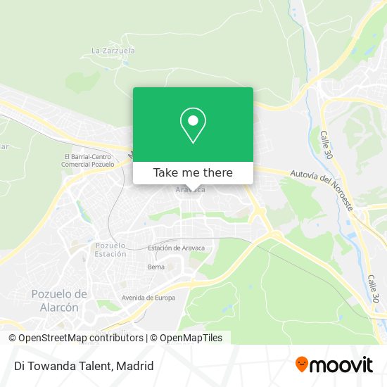 Di Towanda Talent map