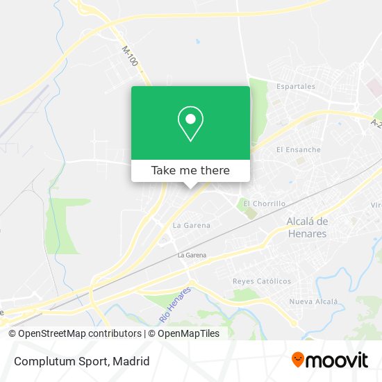 Complutum Sport map