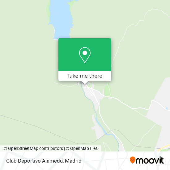 mapa Club Deportivo Alameda