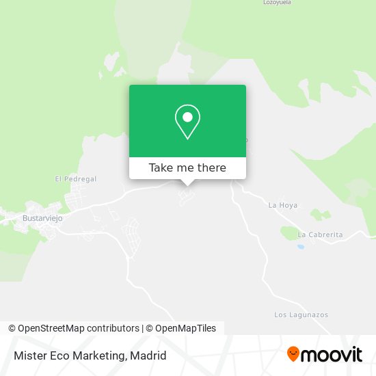 Mister Eco Marketing map