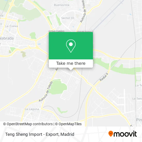 Teng Sheng Import - Export map