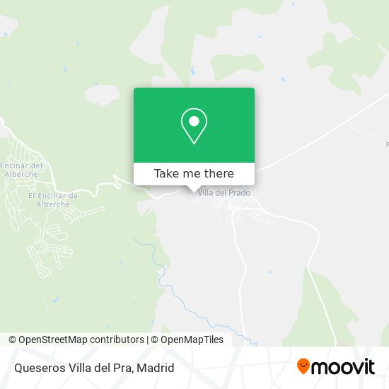 Queseros Villa del Pra map