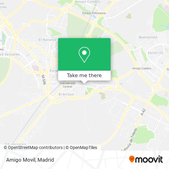 mapa Amigo Movil