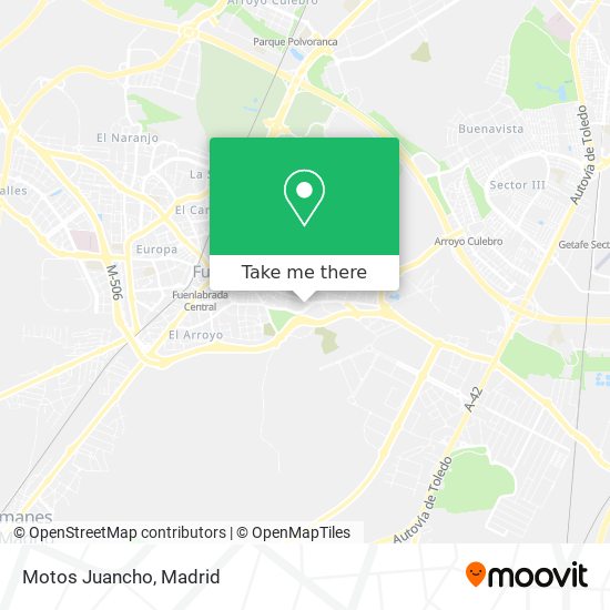 Motos Juancho map