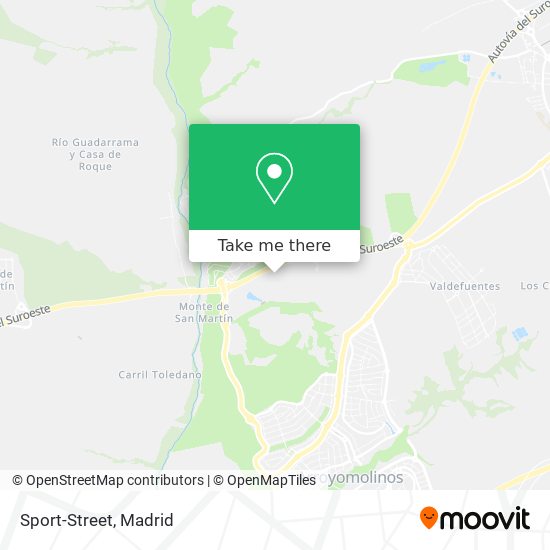 Sport-Street map