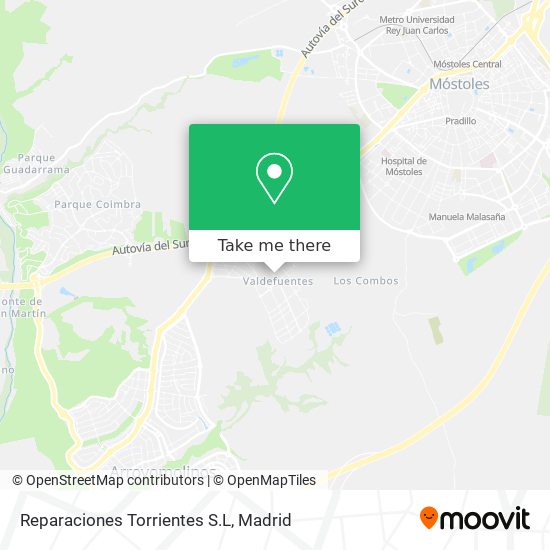 Reparaciones Torrientes S.L map