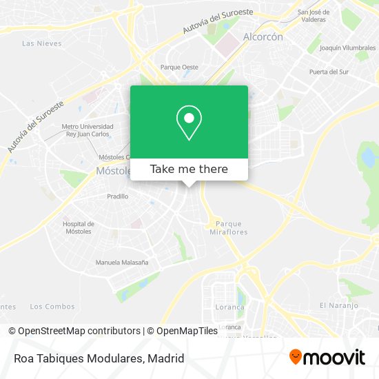 Roa Tabiques Modulares map