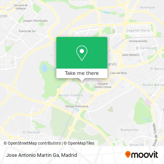 Jose Antonio Martin Ga map