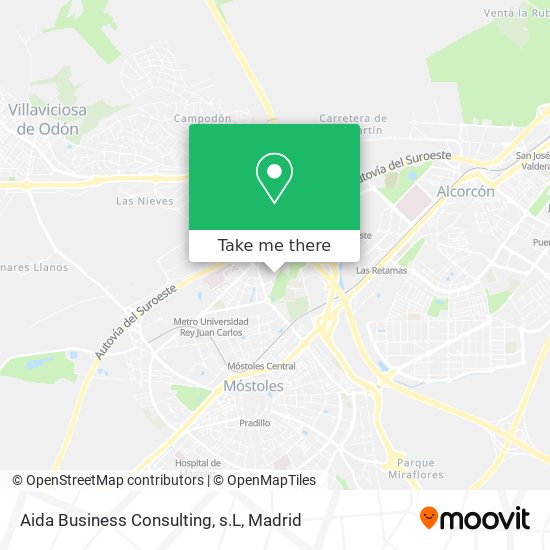 mapa Aida Business Consulting, s.L