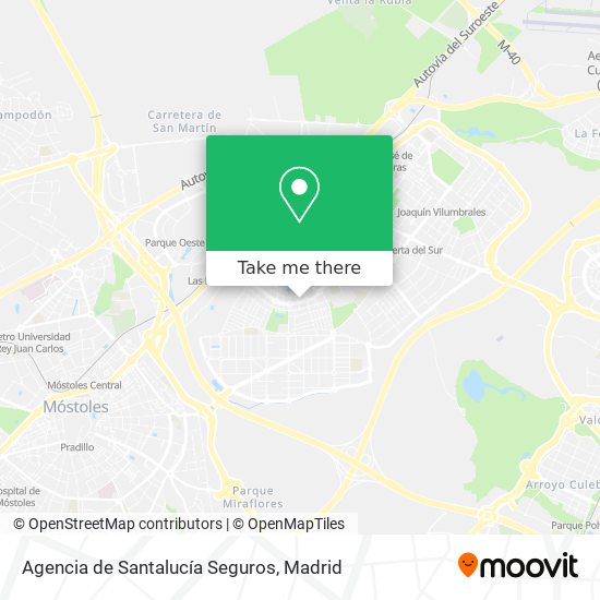 Agencia de Santalucía Seguros map