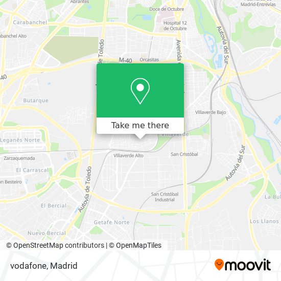 mapa vodafone