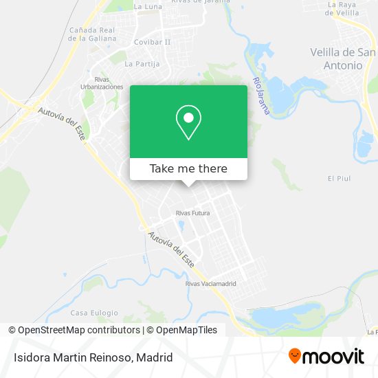 mapa Isidora Martin Reinoso