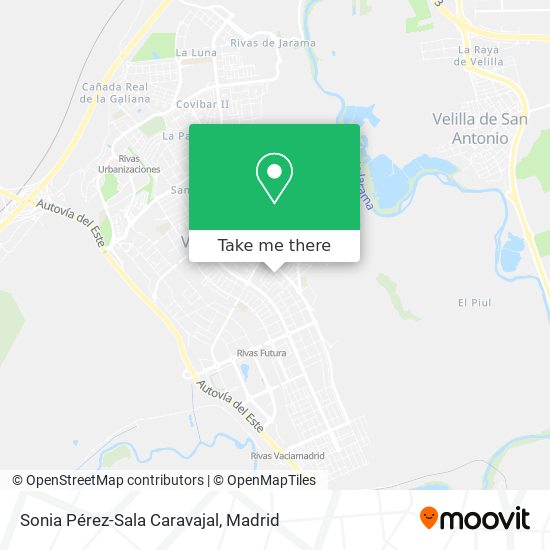Sonia Pérez-Sala Caravajal map