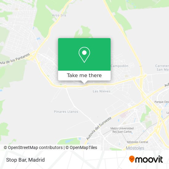 Stop Bar map