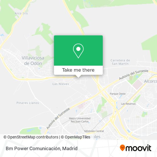 Bm Power Comunicación map