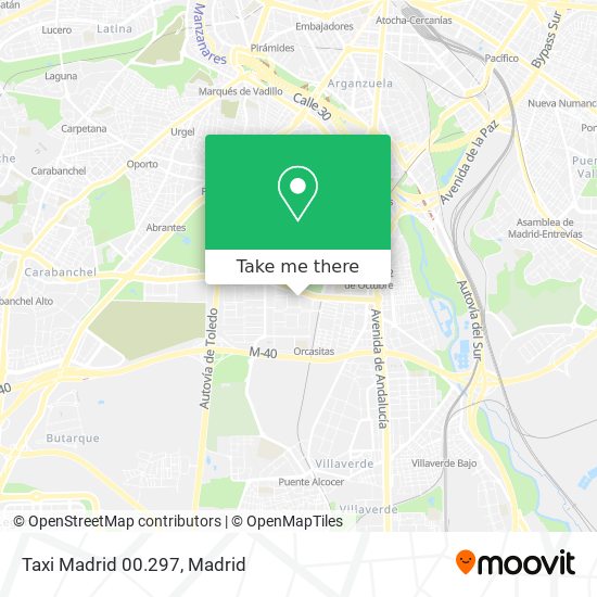 Taxi Madrid 00.297 map