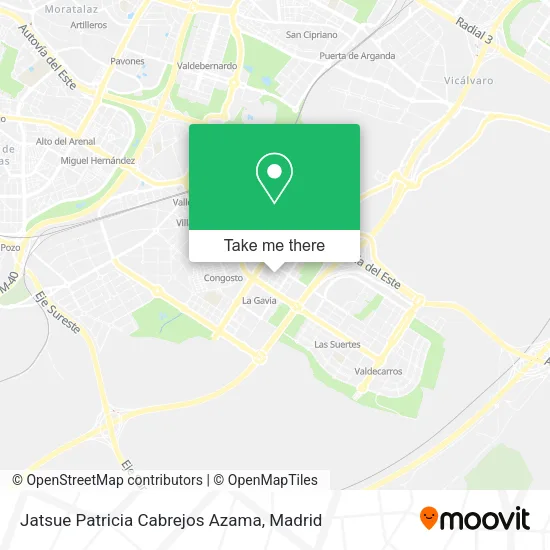 Jatsue Patricia Cabrejos Azama map