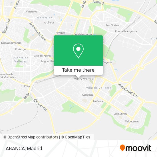 ABANCA map