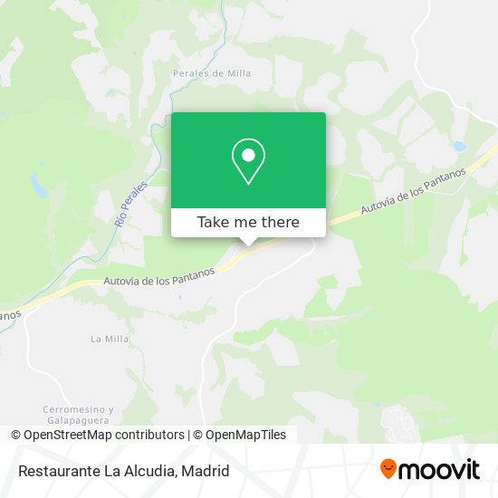 mapa Restaurante La Alcudia