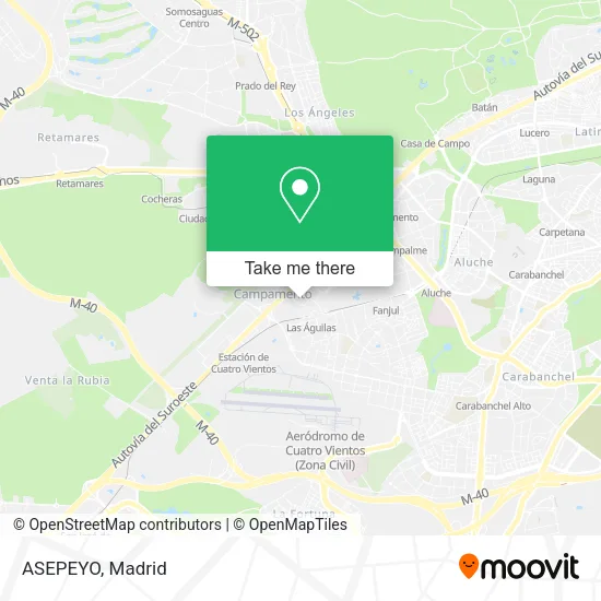 ASEPEYO map