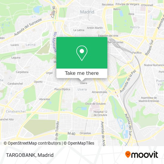 TARGOBANK map