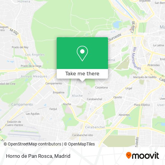 Horno de Pan Rosca map