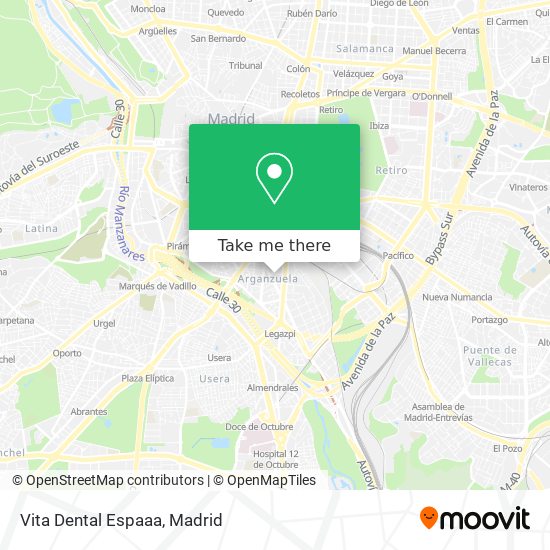 mapa Vita Dental Espaaa