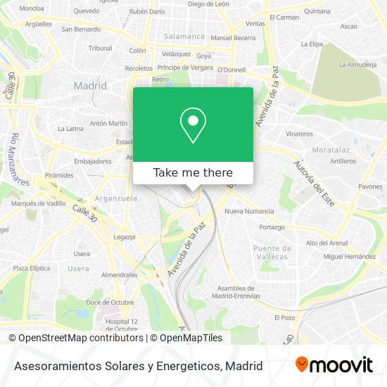 Asesoramientos Solares y Energeticos map