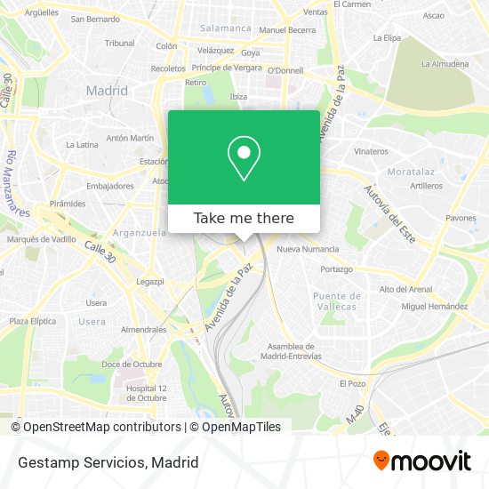 Gestamp Servicios map