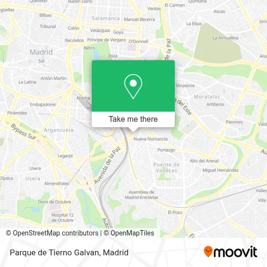 Parque de Tierno Galvan map